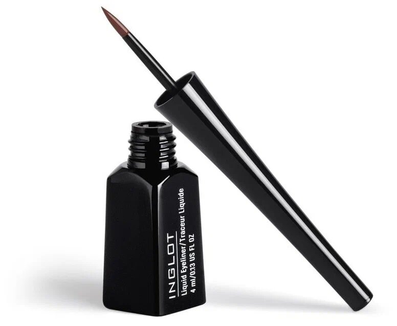 Подводка для глаз INGLOT Liquid eyeliner, 25 Dark Star, черная