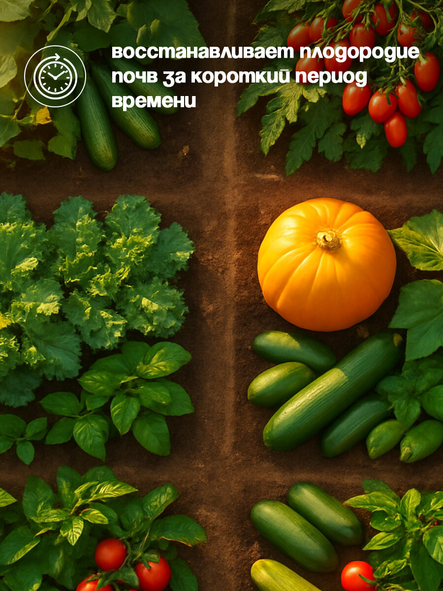 Удобрение Зеленое Сечение "Гумат Калия", органическое, для овощей, фруктов, цветов, 3л — фото 1