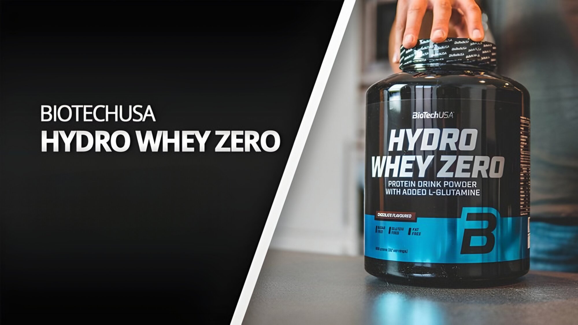 Протеин BioTechUSA Hydro Whey Zero, сывороточный гидролизат, без глютена, 80% белка, шоколадный