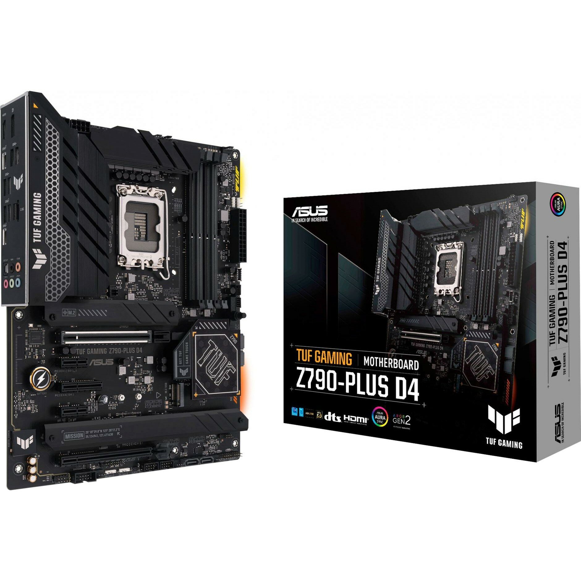 Asus Материнская плата TUF GAMING Z790-PLUS D4