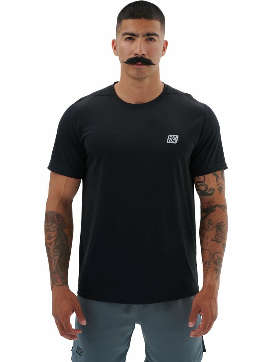 Футболка спортивная RANK Raid T-Shirt размер S черный