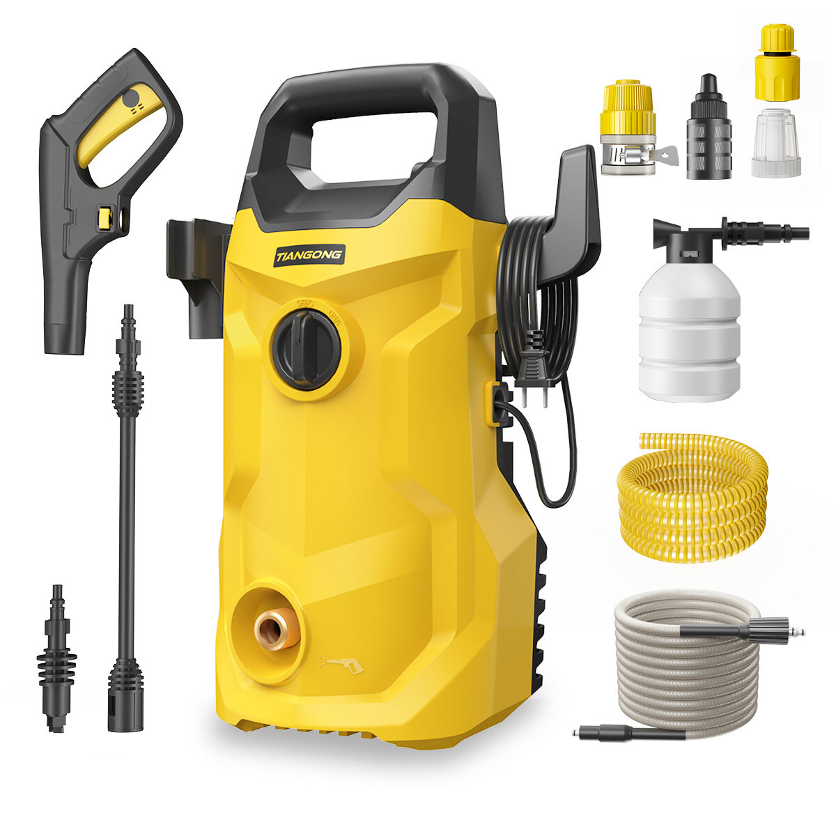 Мойка высокого давления 1800Вт, 100-130 бар TIANGONG-CJ02