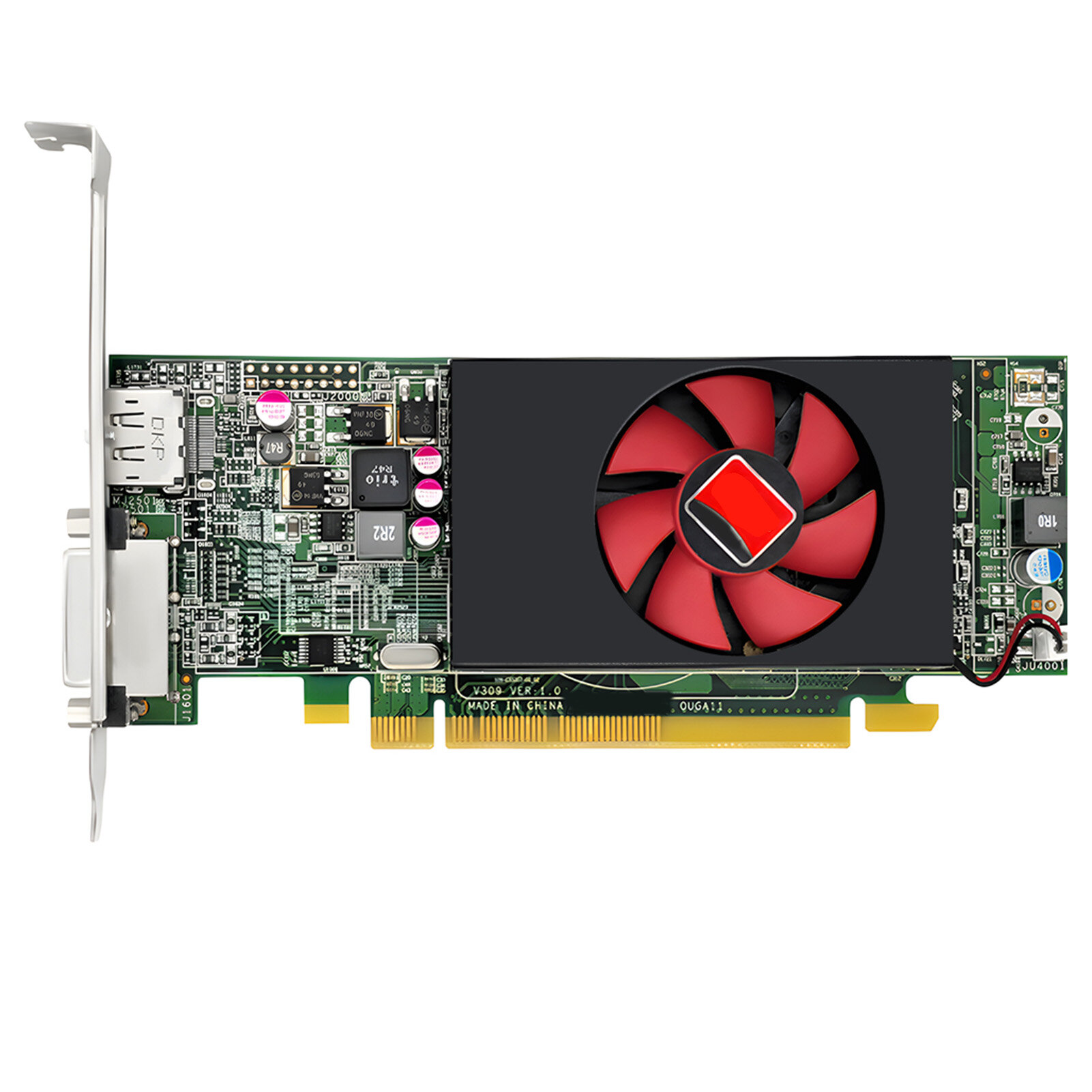 R5-240 1 ГБ графическая карта GDDR3 650 МГц PCI Express 3.0 8x для игрового настольного компьютера