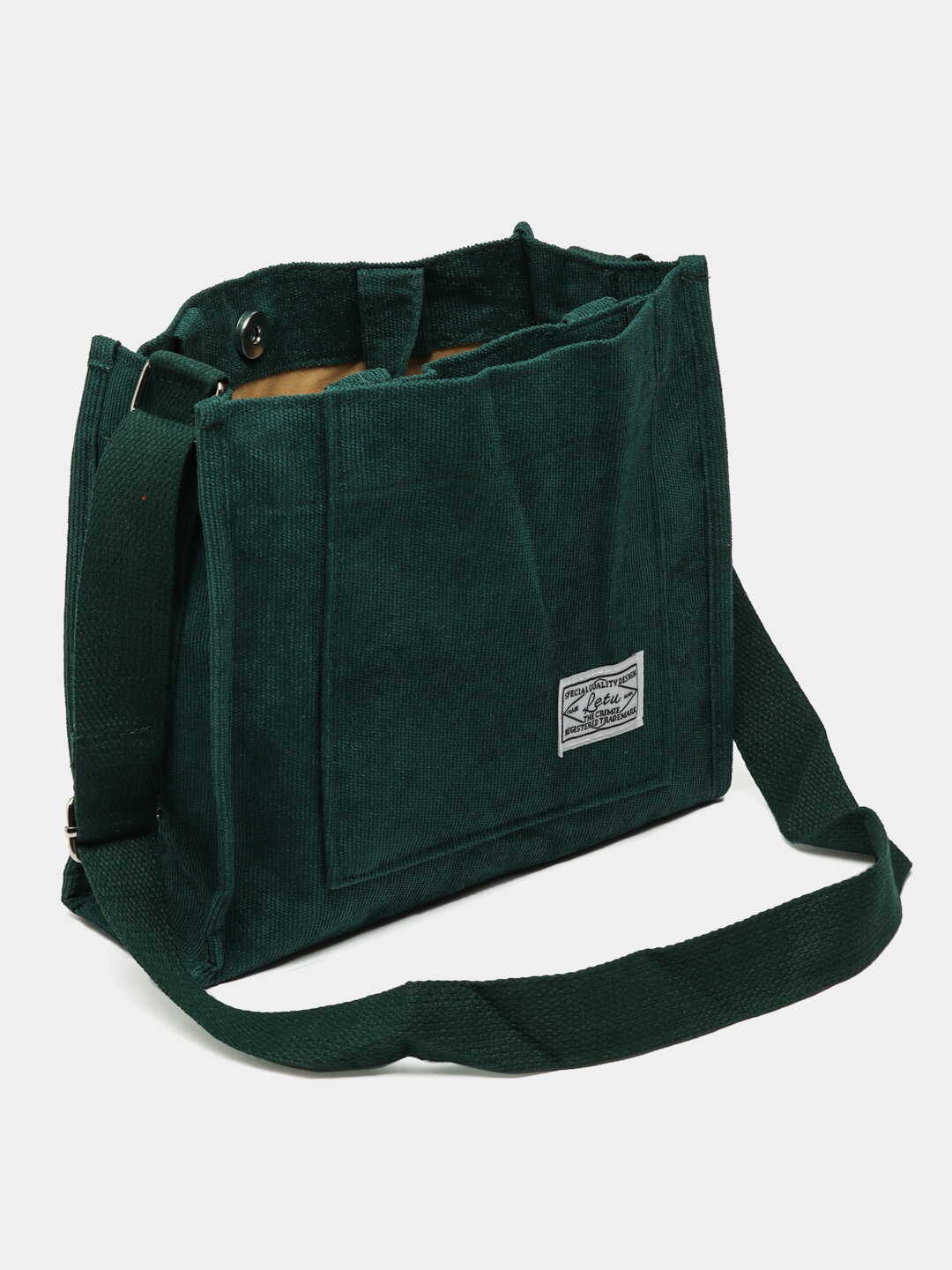 Сумка  Tote Corduroy Casual Bag, зеленый,