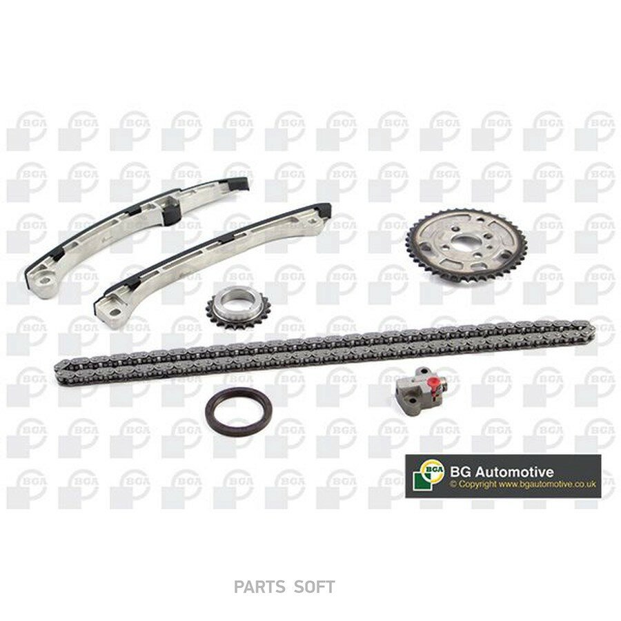 Комплект цепи ГРМ TOYOTA AURIS, AVENSIS, COROLLA, RAV4, VERSO / LEXUS IS 2.0D/2.2D 05-18 от официального дистрибьютора, производитель - BGA, артикул TC9131FK