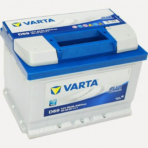 Изображение товара Аккумулятор varta blue dynamic 60 а/ч прямой l+ 242x175x190 l2 en 540 а