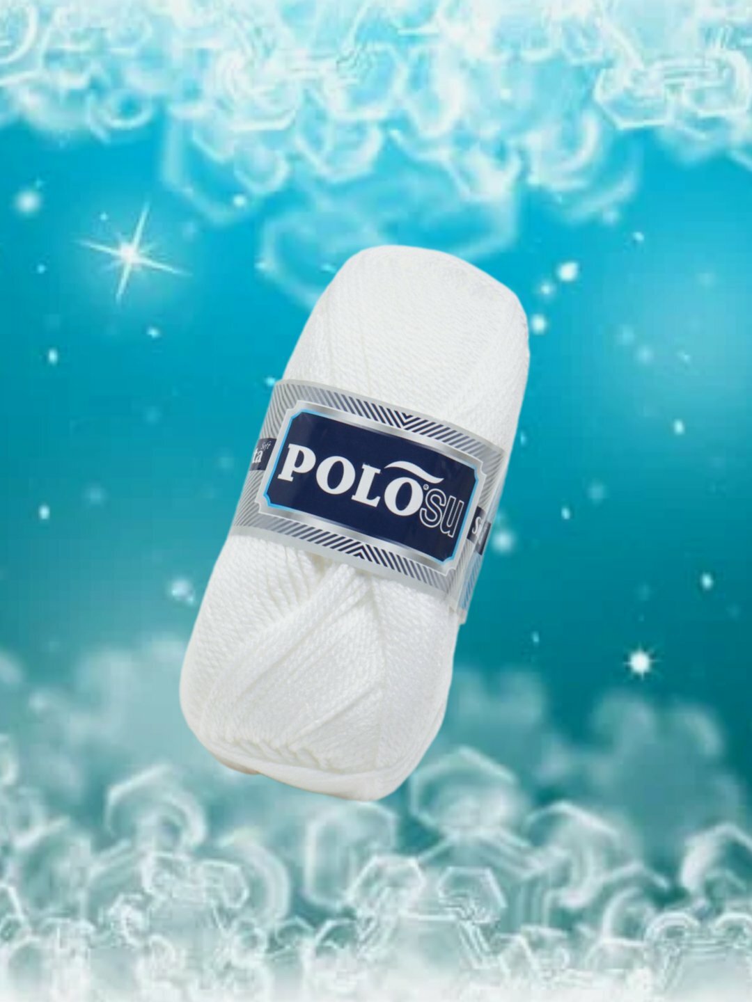 Пряжа-шнурок Polosu, акрил, для ручного вязания, 100 г, длина 200 м