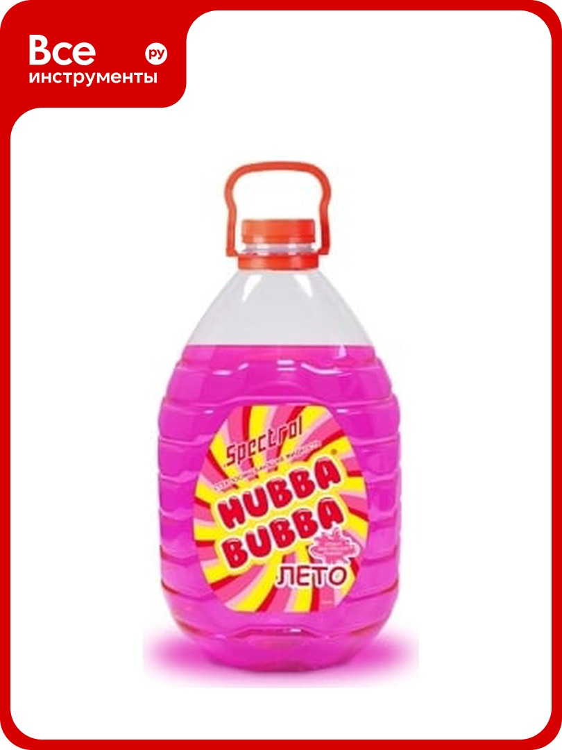 Летний омыватель стекол SPECTROL Hubba Bubba с ароматом жевательной резинки 5 л 9654