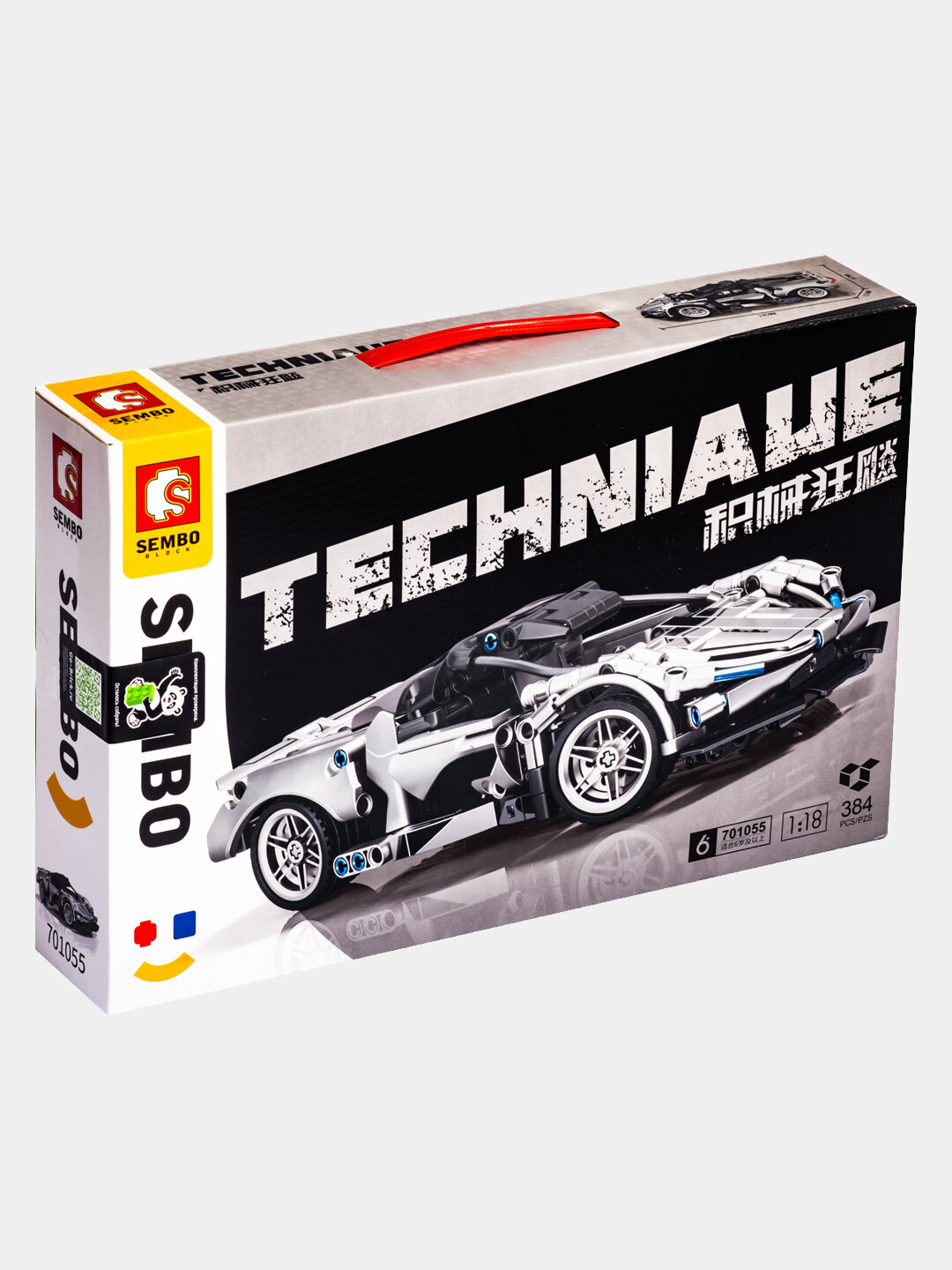 Конструкторский набор Techniaue 1:18 Grey
