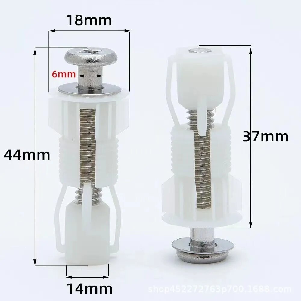 Универсальный крепеж для крышки унитаза