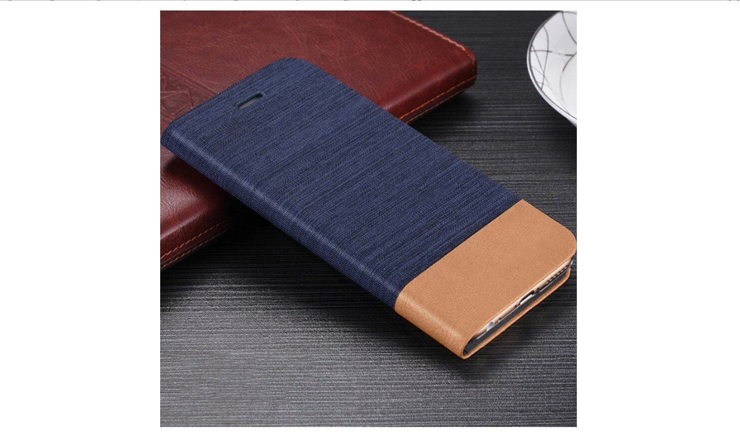 Чехол-книжка MyPads для ASUS Zenfone Max M2 ZB633KL водоотталкивающий с мульти-подставкой синий