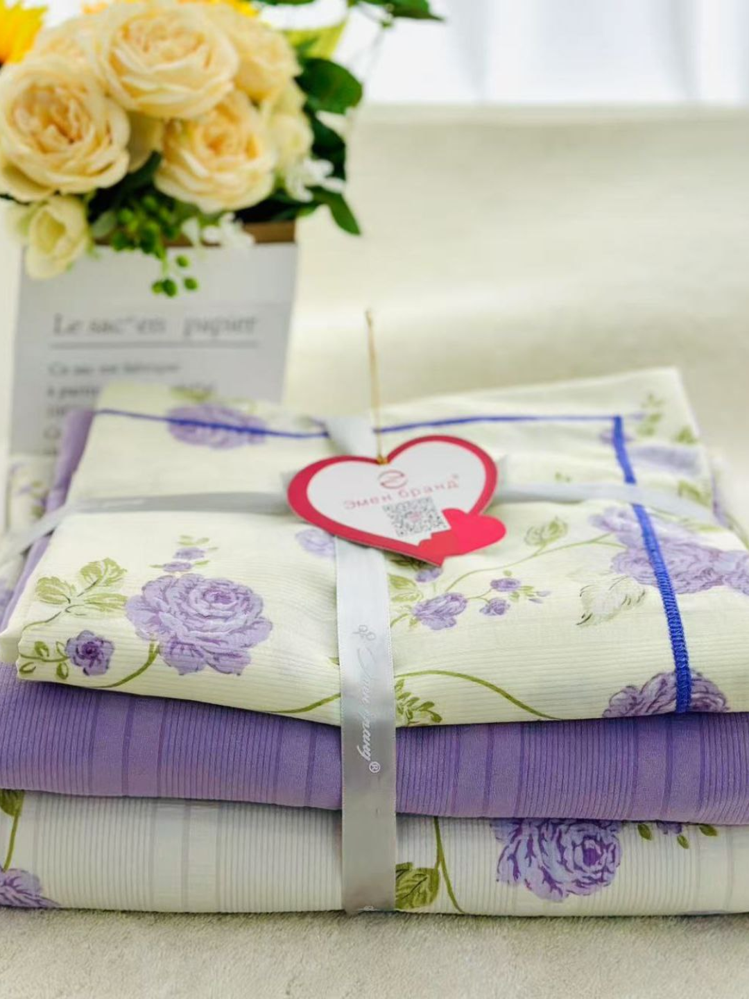 Набор постельного белья 2 спальный оригинальный комплект постель зеленый — фото 1