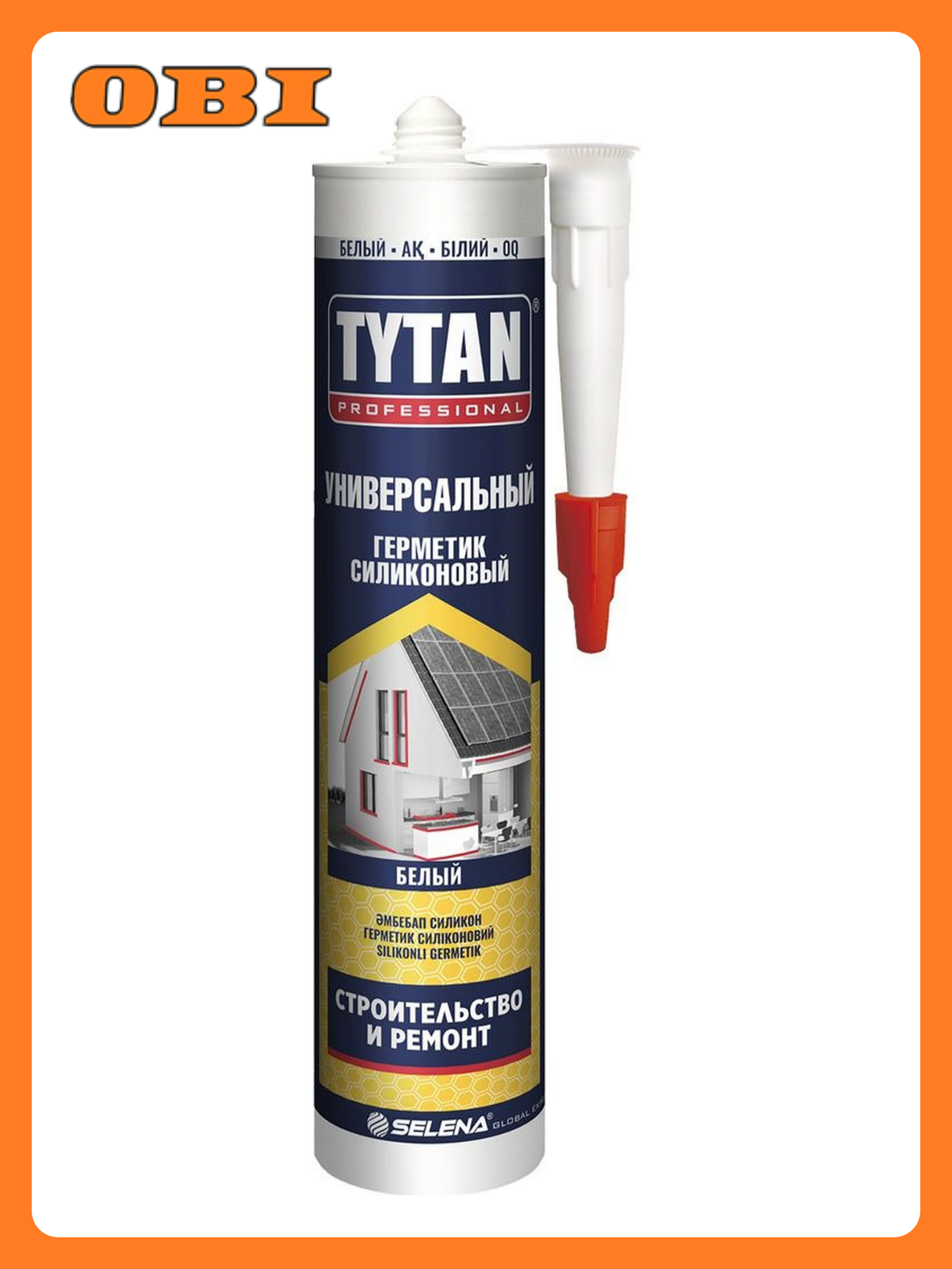 Герметик силиконовый универсальный TYTAN белый 280 мл