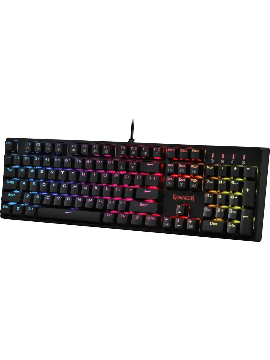 Клавиатура Redragon K582 SURARA, механическая, RGB, red switch
