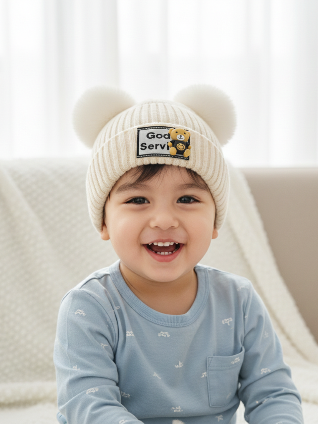 Шапка-бини для взрослых и детей