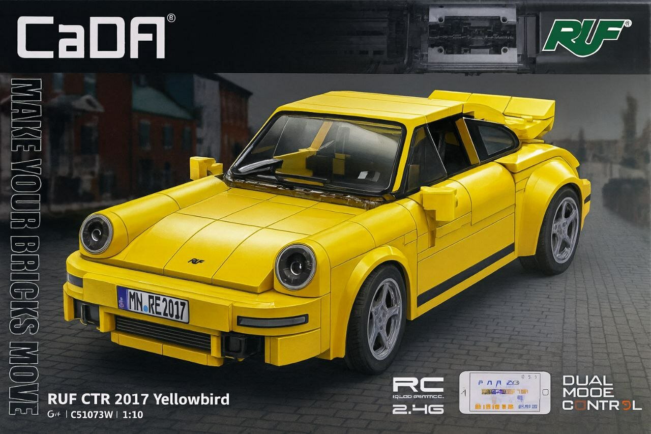 Конструктор Лего "Радиоуправляемая машина Масерати", 320 деталей