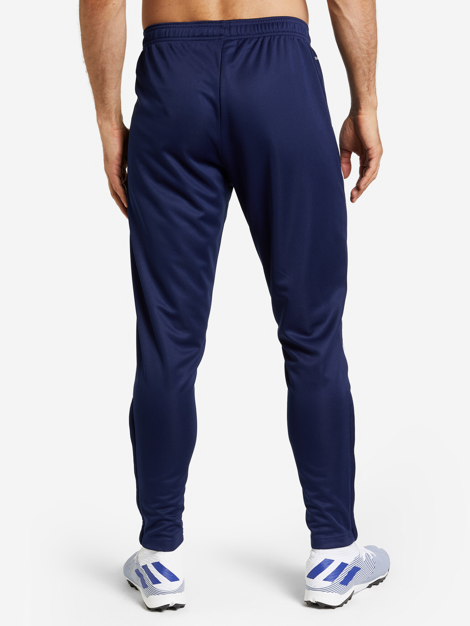 Брюки спортивные adidas, размер M, синий — фото 1