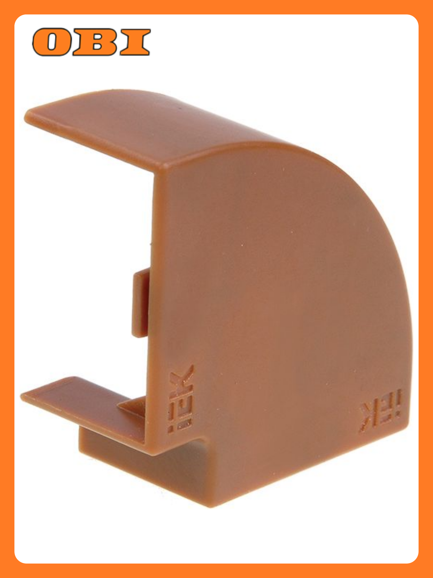 Поворот 90град КМП 20х10 дуб 4 шт. в комплекте