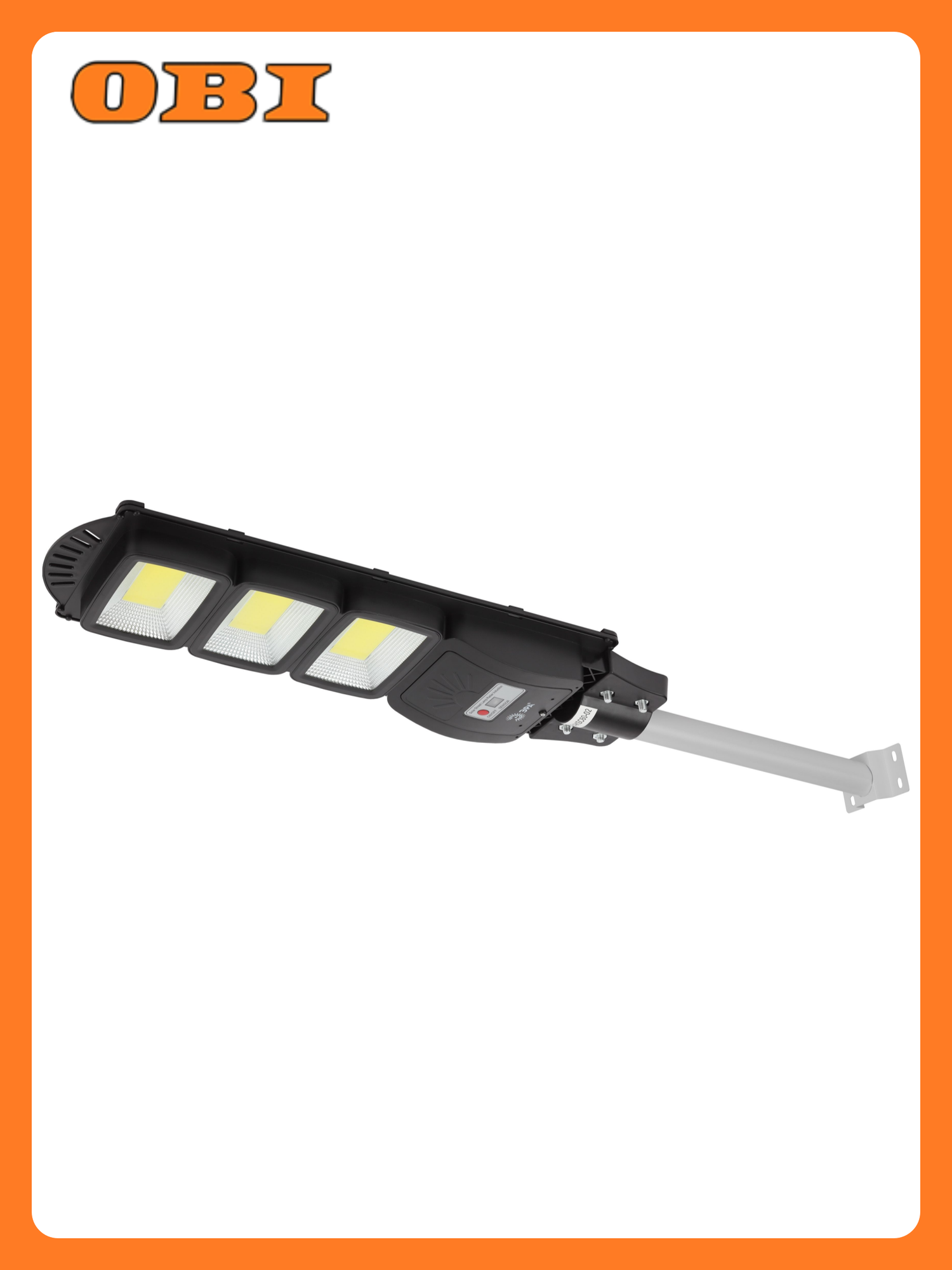 Уличный светильник на солнечной батарее ЭРА ERAKSC60-02 IP65 с датчиком движения