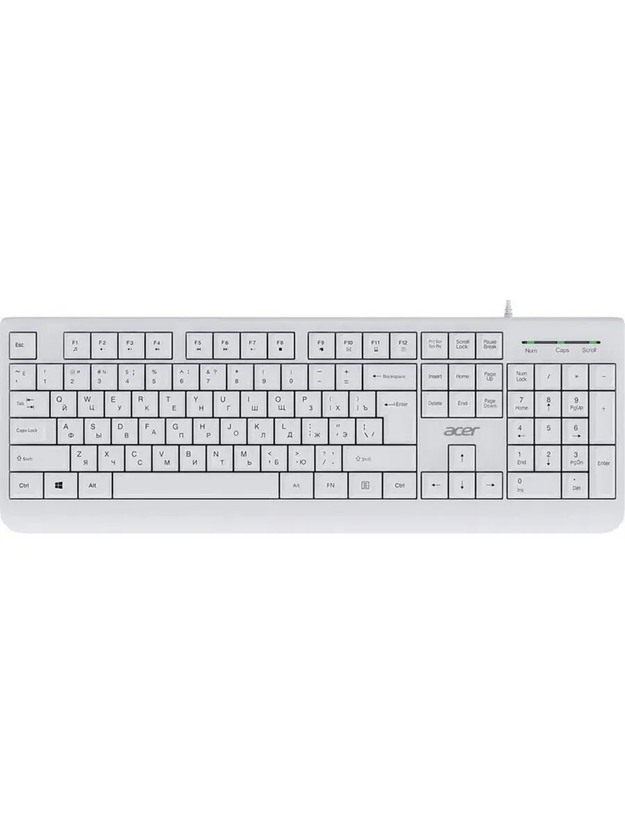 Клавиатура проводная OKW400 ZL. KBDEE.01B