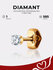 Моносерьга Diamant, красное золото, 585 проба, фианит