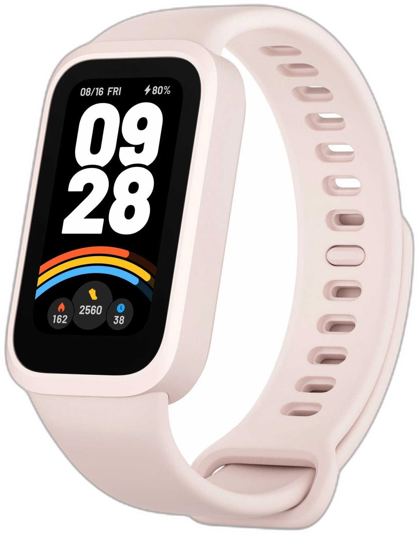 Фитнес-браслет Xiaomi "Smart Band 9" Active, розовый, сенсорный экран