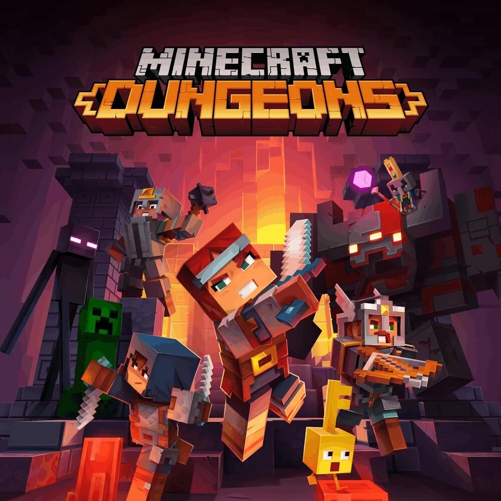 Minecraft Dungeons (PC, ПК, Компьютер), глобальная версия, цифровая доставка