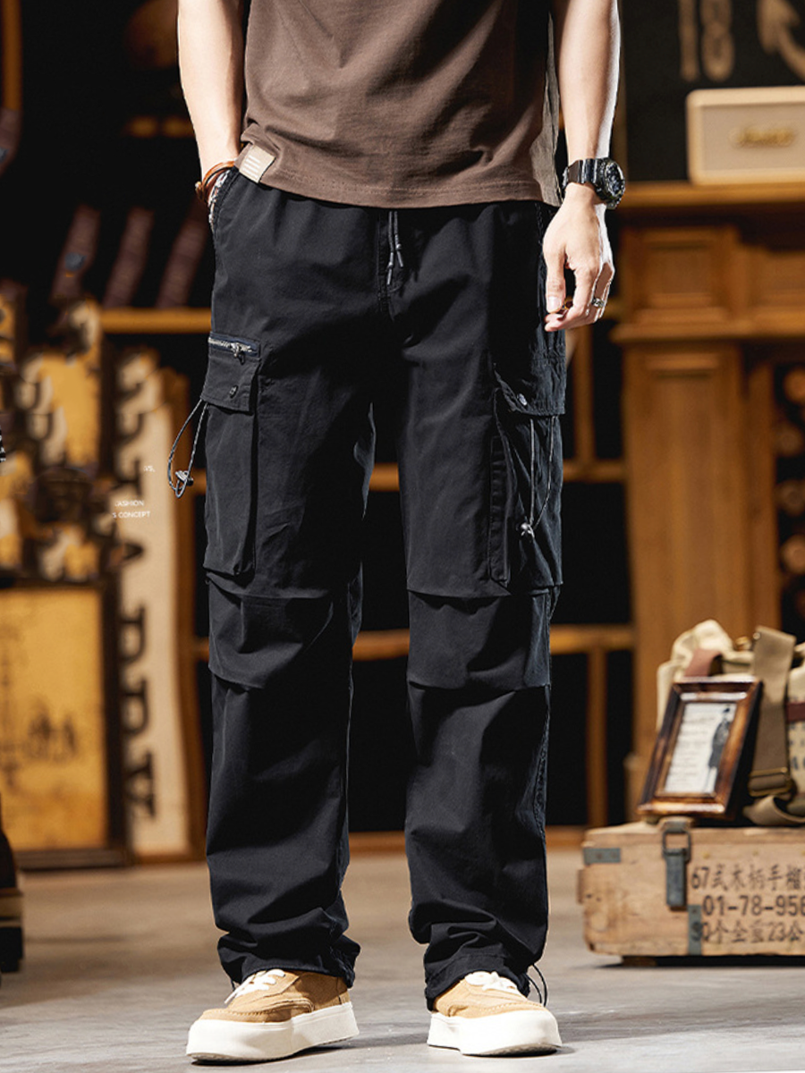 Брюки карго Modniki Карго, размер 2XL-54, черные