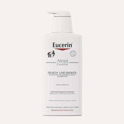 Изображение товара Eucerin, "AtopiCONTROL" очищающее масло для душа (63173), 400 мл