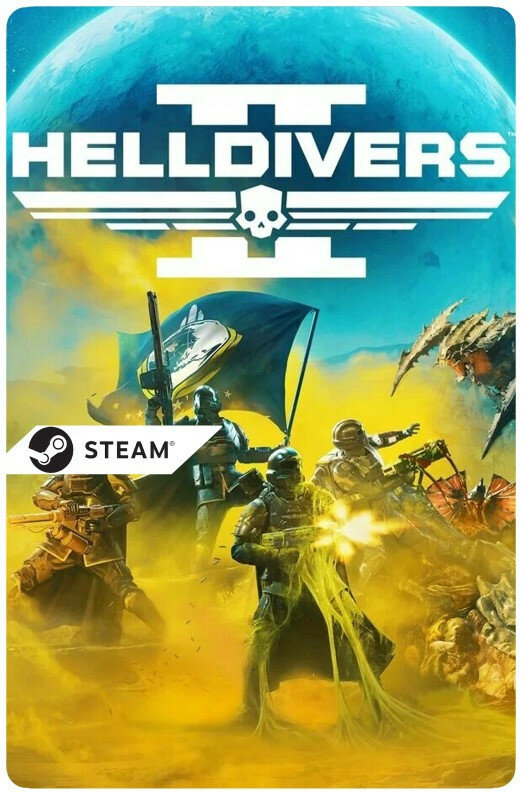 Игра HELLDIVERS 2 для PC(ПК) , Steam, (РФ+ТР+ЕУ), электронный ключ