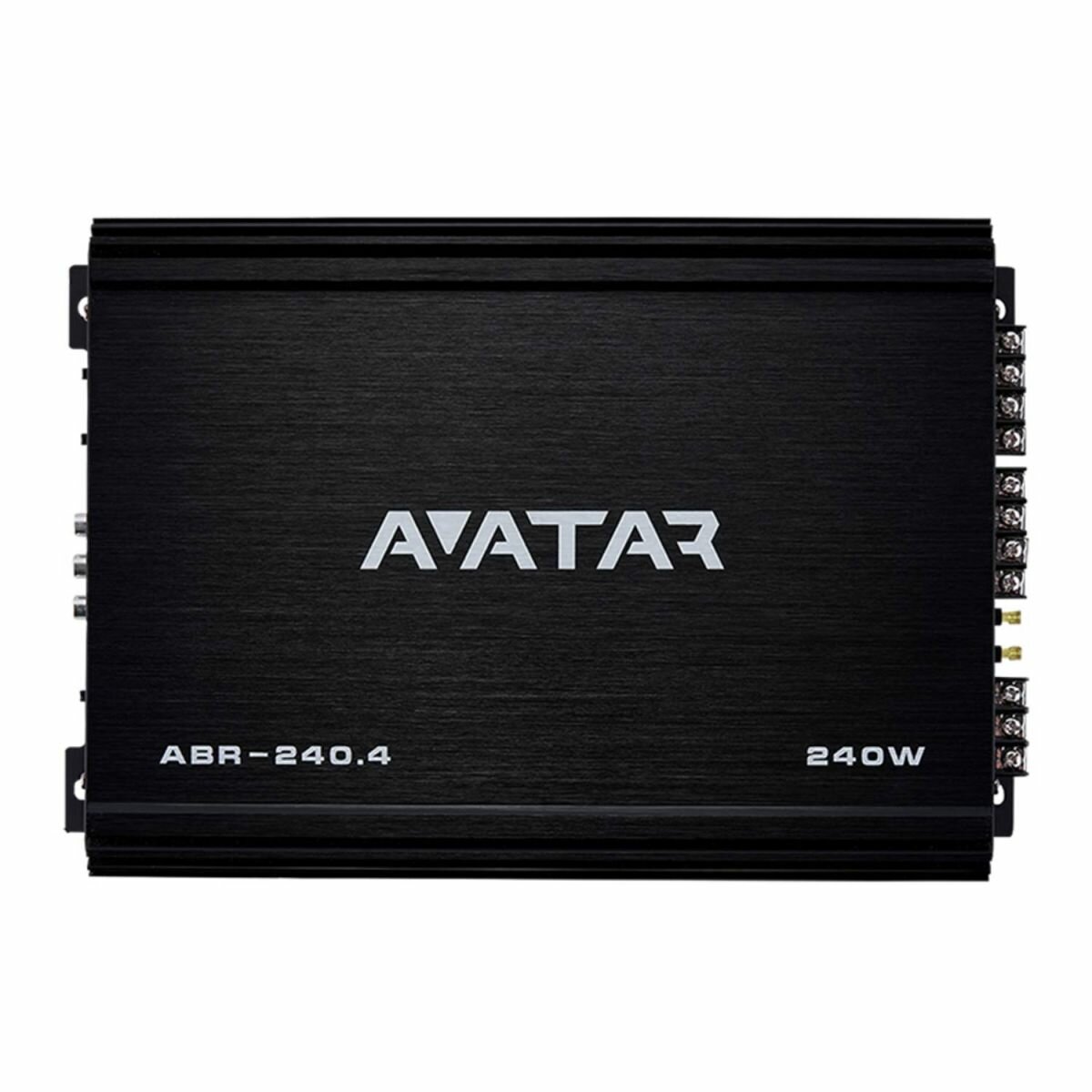 Автоусилитель Avatar ABR-240.4, 2Ом/4*120Вт, 4Ом/4*60Вт, мост 2*240Вт — фото 1