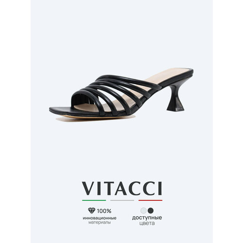 фото Сабо vitacci, размер 37, черный