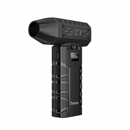 Турбо вентилятор Hoco HX67 Force Fan 60W 3000 mAh LED display Черный 1612₽