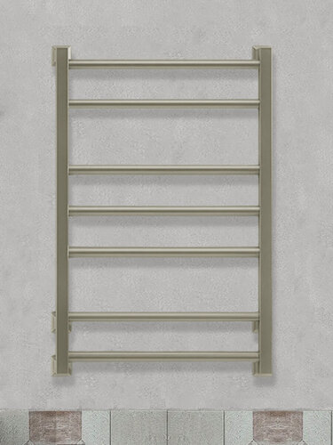 Изображение товара SATURN 80x50 (см) Полотенцесушитель водяной цвет Грейдж