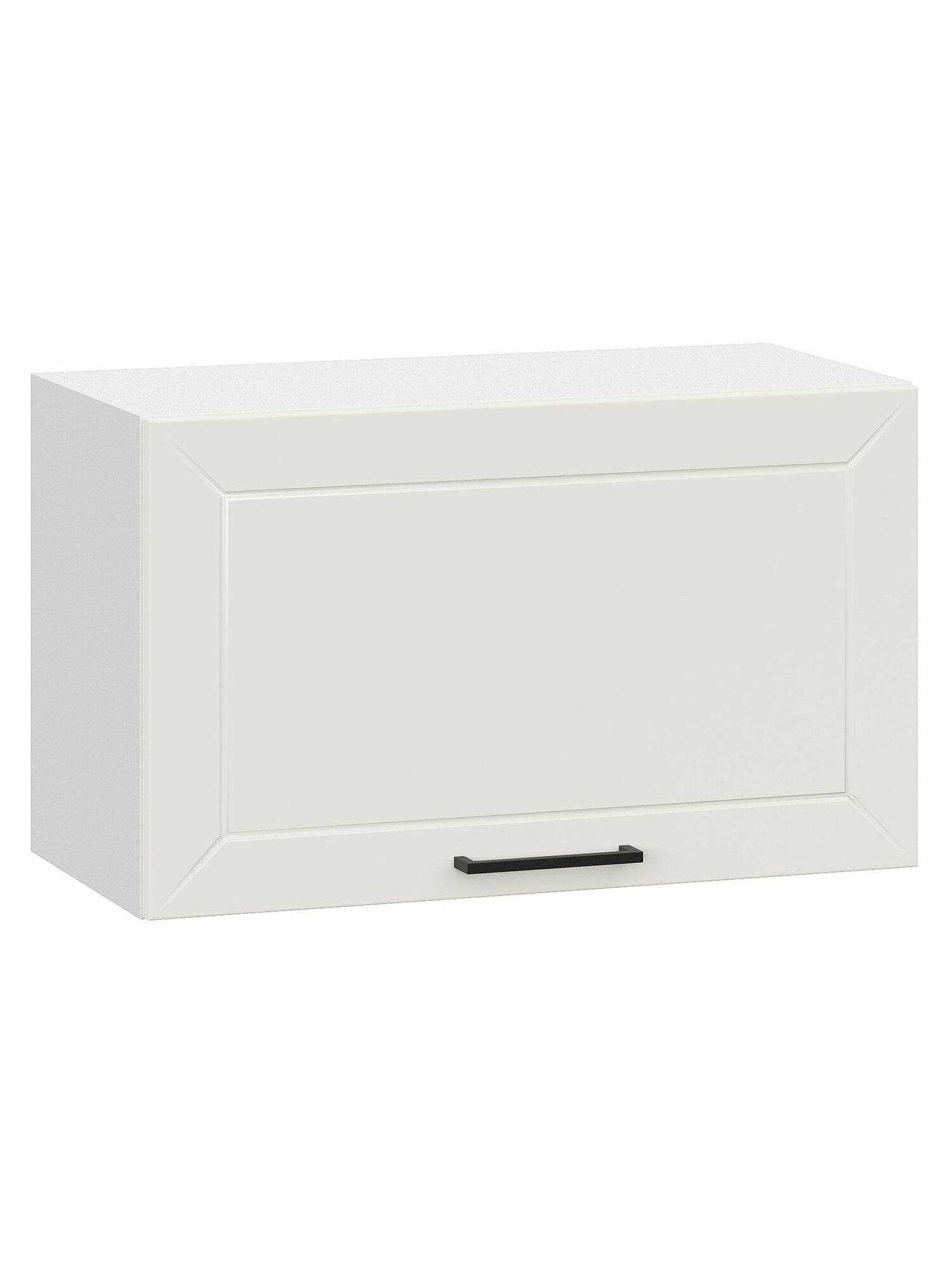 Кухонный модуль навесной шкаф Сектор с полками 60х29.6х36 см Белый / Бланж