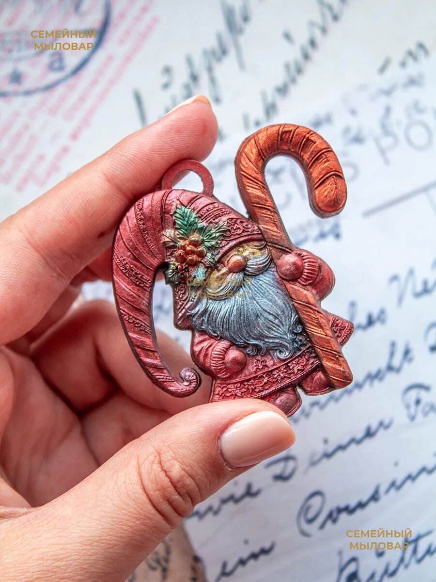 Силиконовая форма / Игрушка гномик — фото 1