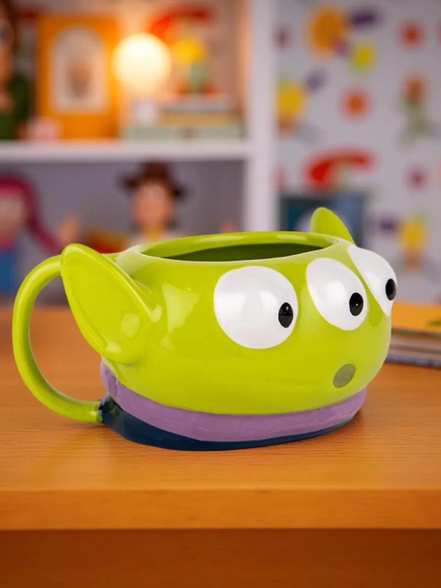 Кружка "Инопланетянин" от бренда "Тепло в руках", 400мл, керамика, премиальное качество — фото 1