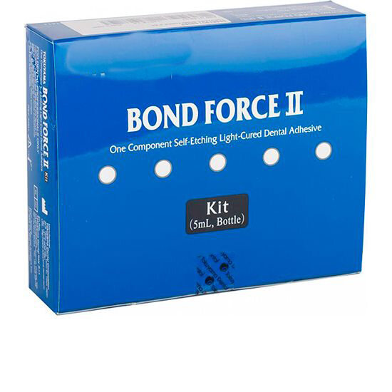 Бонд Форс адгезив 5 мл набор с аппликаторами - Bond Force II Kit — фото 1