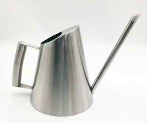 Лейка для комнатных растений UGO LOKS, объём 0,9 л, сталь, цвет: хром