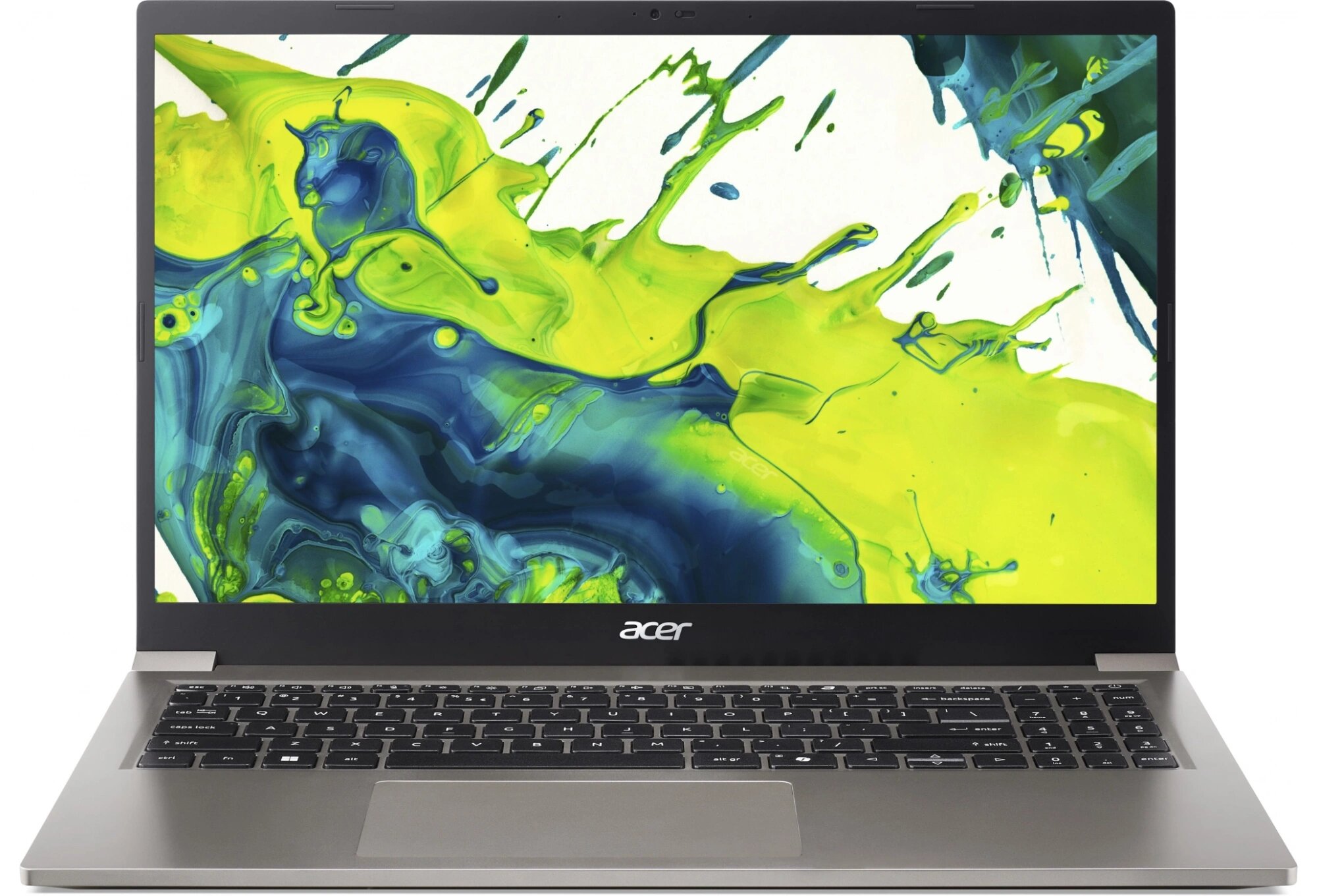 Ноутбук Acer Aspire Lite AL15-33P-C0P8, 15.6", IPS, Intel N-series N150, DDR5 8ГБ, SSD 512ГБ, Intel Graphics, серый (nx. d2mcd.002)