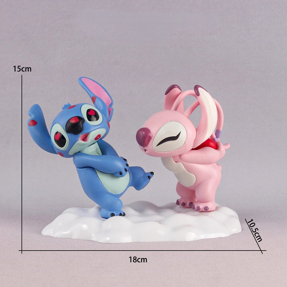 Фигурки MINISO Stitch и ангела, Stitch-A