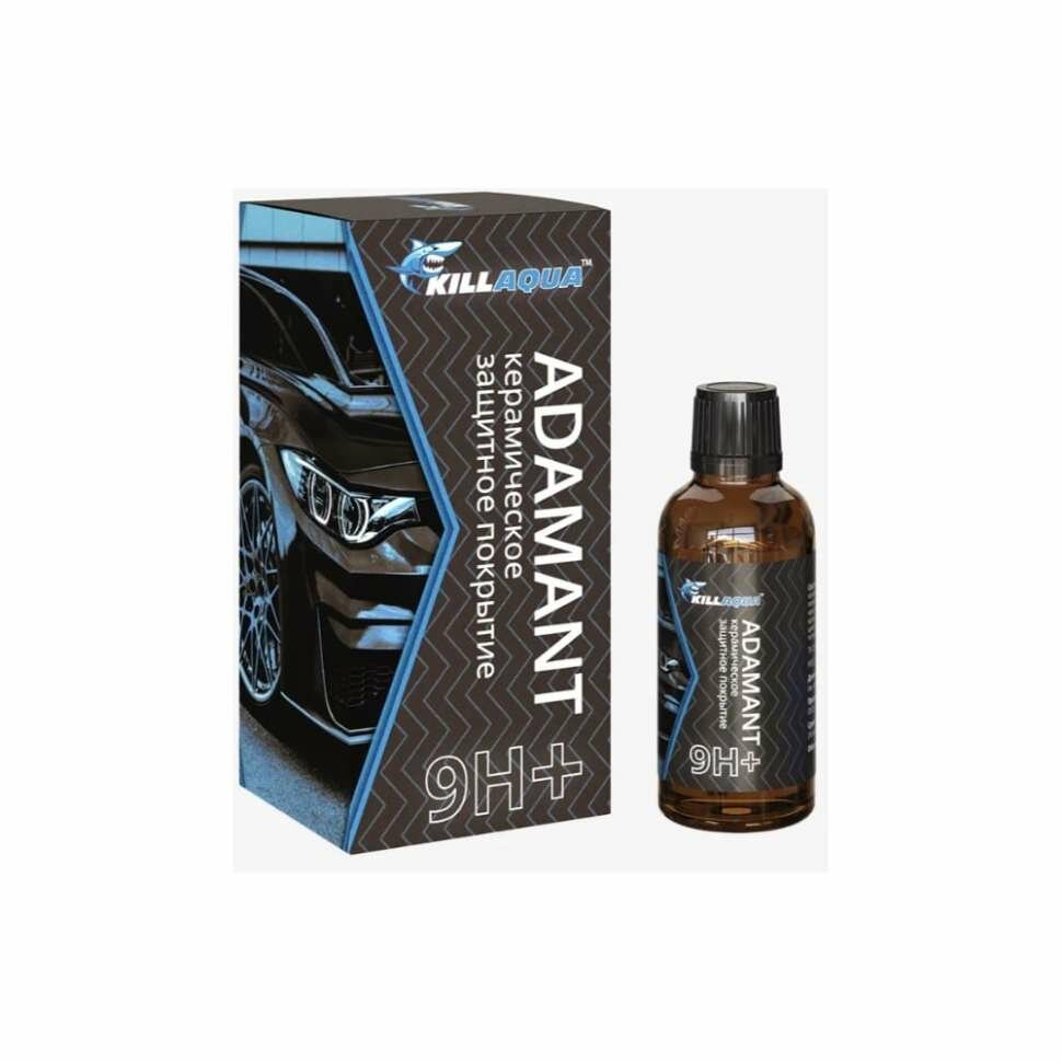 Керамическое покрытие для автомобиля killaqua Adamant 9H+, 30 мл ADMN30