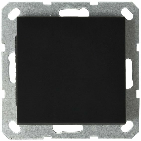 Jasmart G Черный матовый Выключатель 1-кл перекрестный 10A 250V~, Jasmart, арт. G3013PB