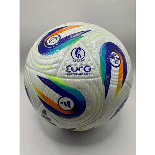Мяч футбольный Adi, Euro Switzerland 2025, размер 5, клееный, 2025 г