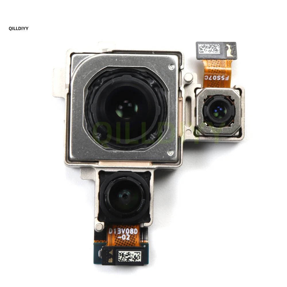 Изображение Протестировано, лучшая тройная задняя камера заднего вида для Xiaomi Mi 11, большой широкий макроскоп, сверхширокая основная камера, замена гибкого кабеля телефона