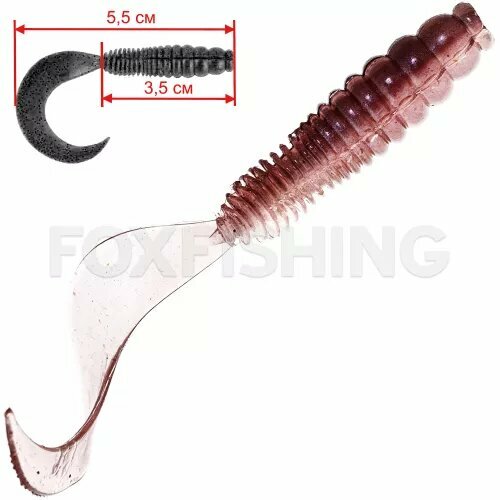 Силиконовая приманка Pontoon 21 Homunculures Pillo 2.25 №440 5.6см. 7шт.