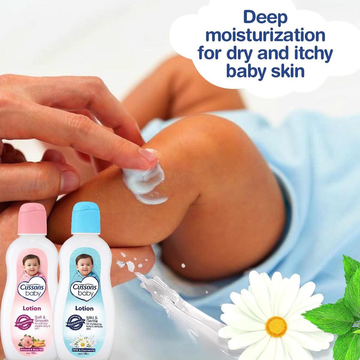 Картинки Детское Умеренный и нежный лосьон для тела Cussons