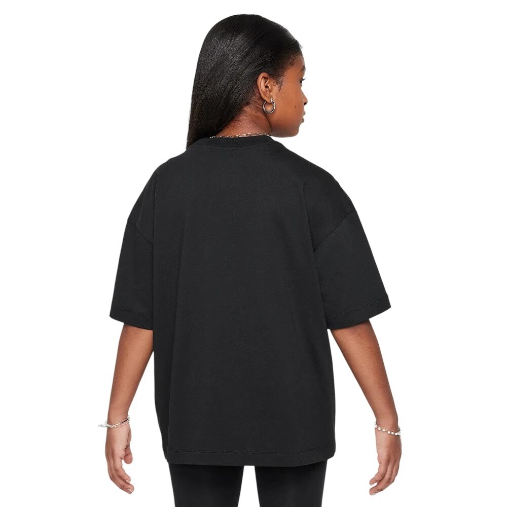 Футболка NIKE, размер S INT, черный — фото 1