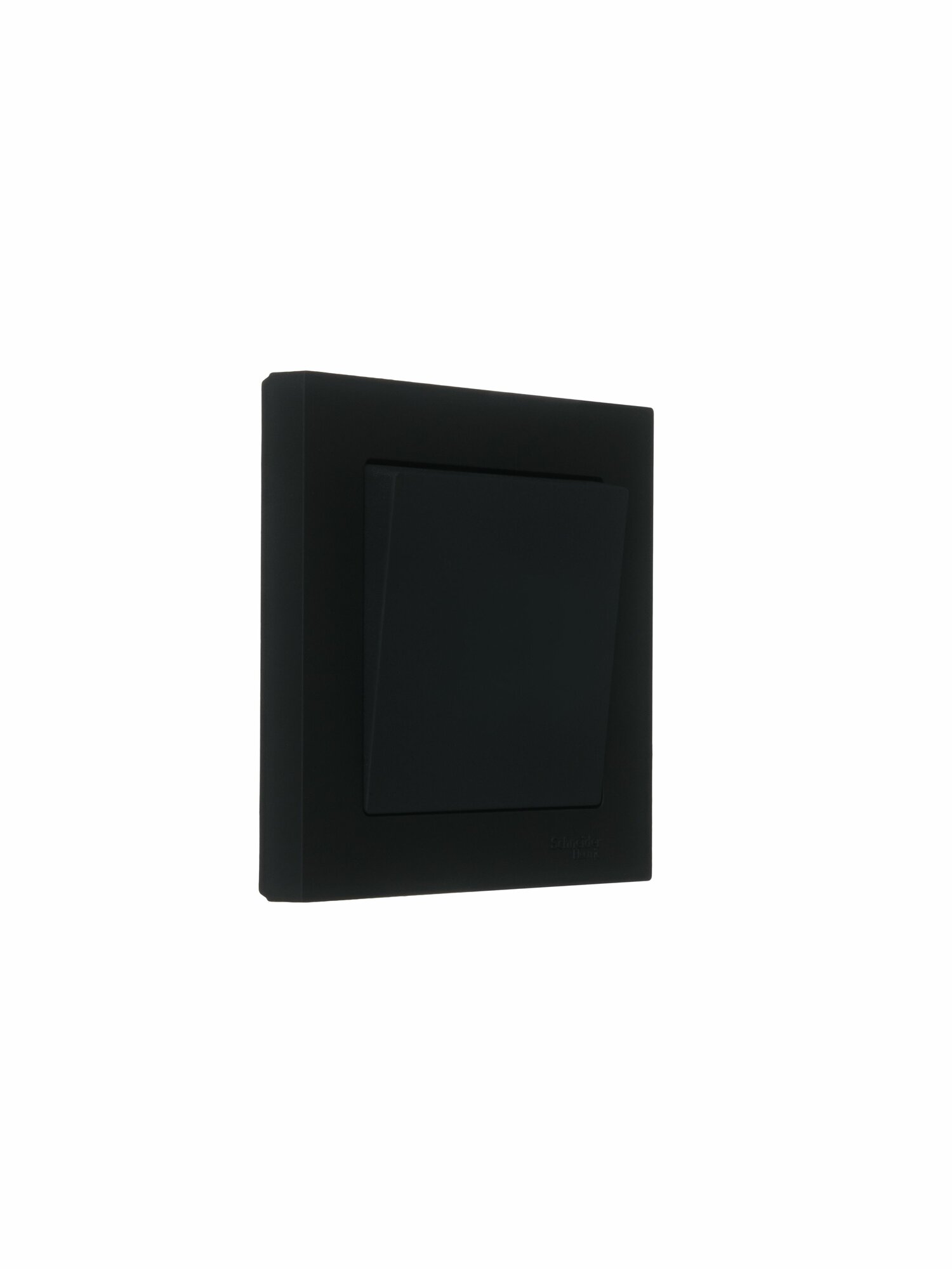 Беспроводной выключатель HiTE PRO Base-1F, с фиксацией клавиши, черный — фото 1