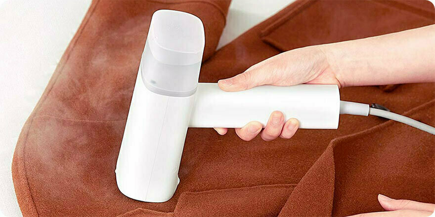 Ручной отпариватель Xiaomi Handheld Steam Iron EU белый: дезинфекция мягких игрушек паром